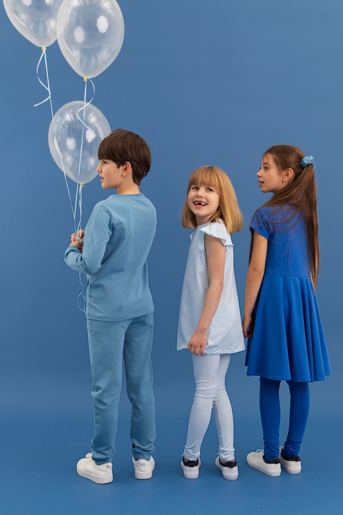 stylizacje odcień niebieski